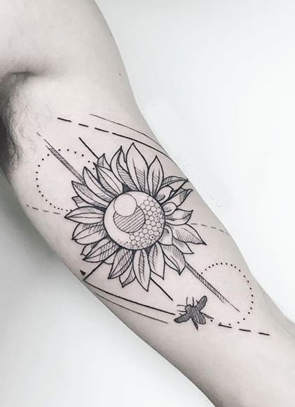 Qué significa un tatuaje de girasol? - Tatuajes 360