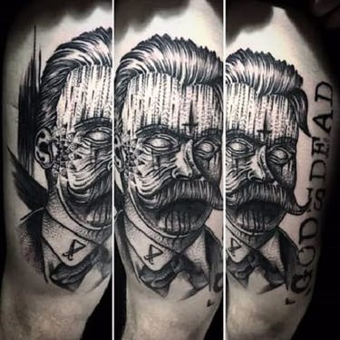 11 Tatuajes Blackwork Do Mestre Do Dark Cavera Wolf Tattooer