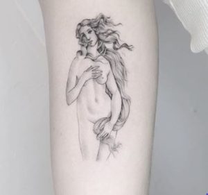 Artista del tatuaje minimalista Annelie Fransson 1