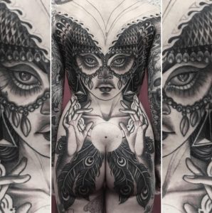 Artista del tatuaje de Nueva York Anderson Luna 1