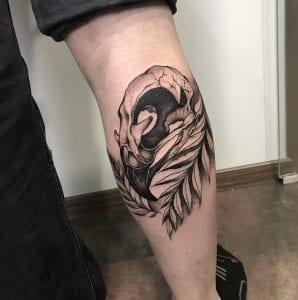 Bird Skull tattoo