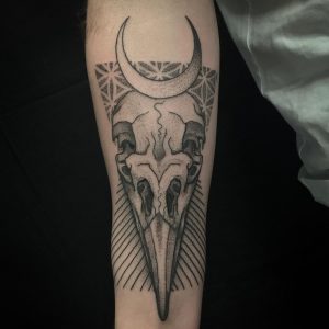 Bird Skull tattoo