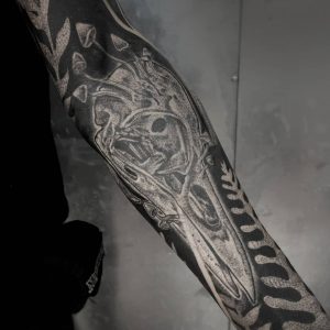 Bird Skull tattoo