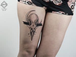 Bird Skull tattoo