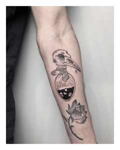 Bird Skull tattoo