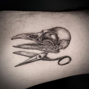 Bird Skull tattoo