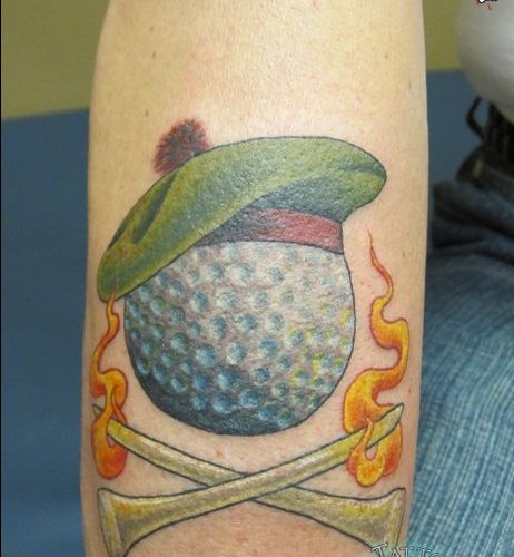 Golf Tattoo