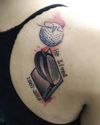 Golf Tattoo