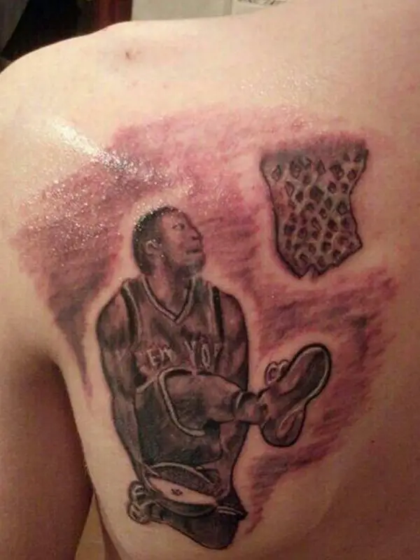 Tatuajes de baloncesto