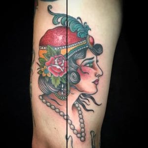 Tatuaje De Mujer Gitana
