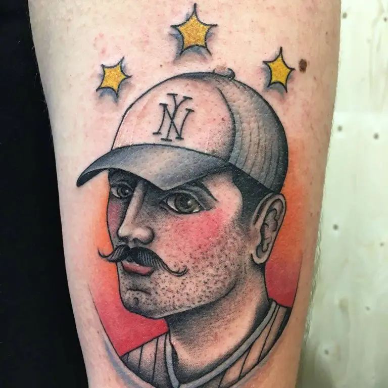Tatuaje de béisbol