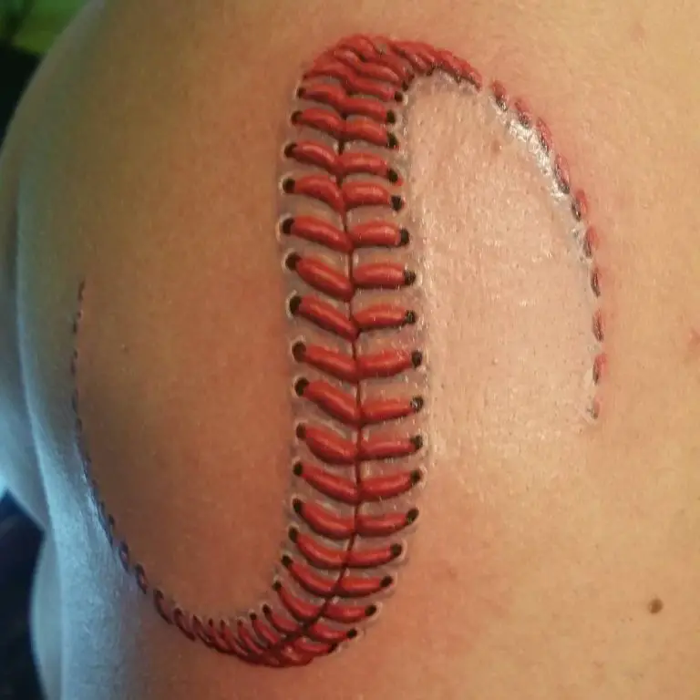 Tatuaje de béisbol