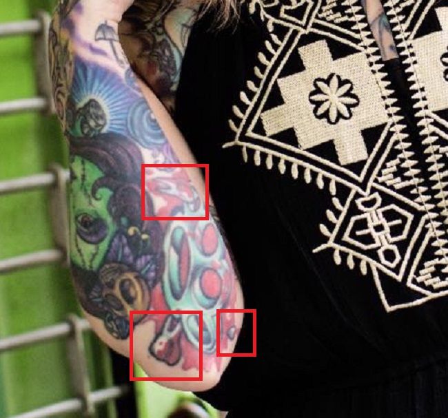 Tatuaje de Megan Massacre-Tooth