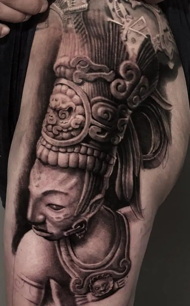 Tatuaje Azteca