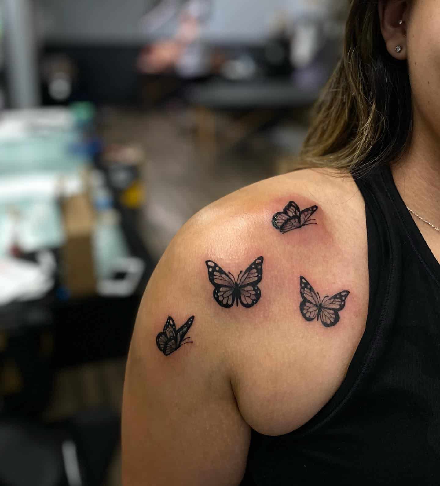 Tatuaje de mariposa