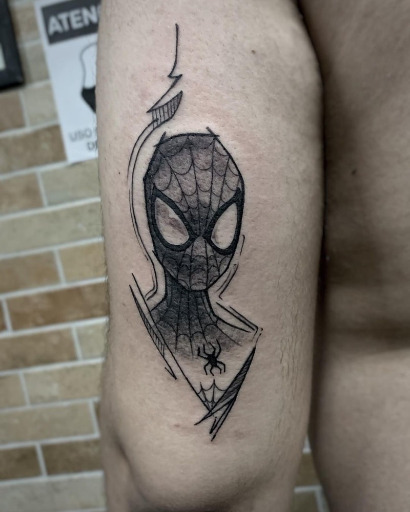 125 mejores tatuajes de Spiderman para 2021 - Tatuajes 360