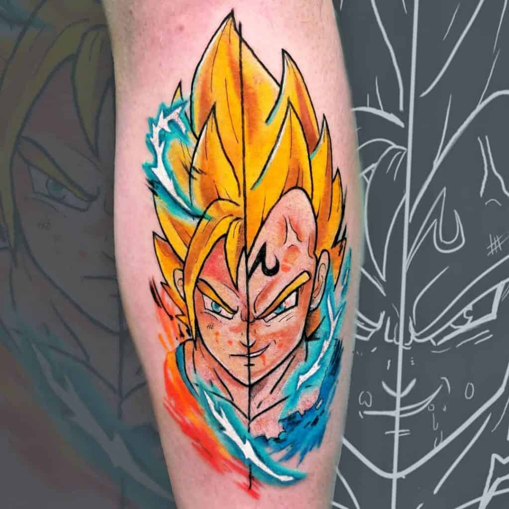 Significado de los tatuajes de Dragon Ball 3