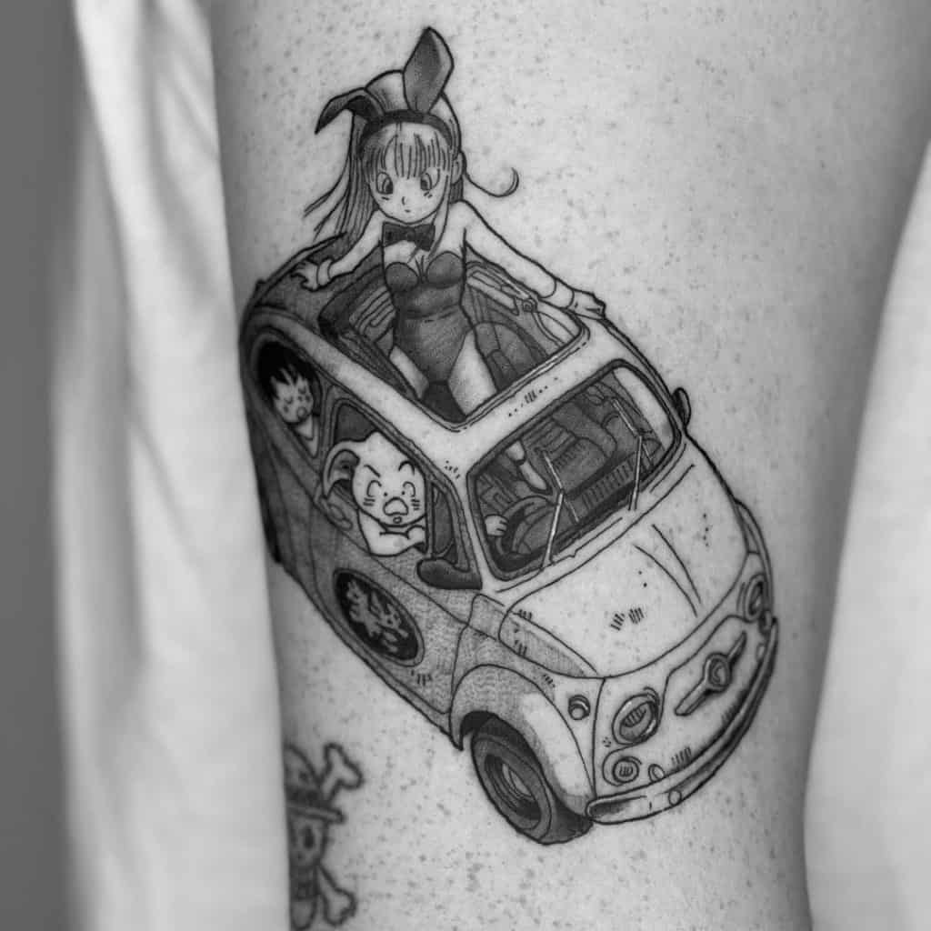 Tatuaje de Bulma 2