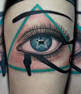 Tatuaje del ojo de Horus
