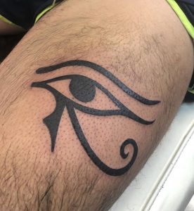 Tatuaje simple del ojo de Horus