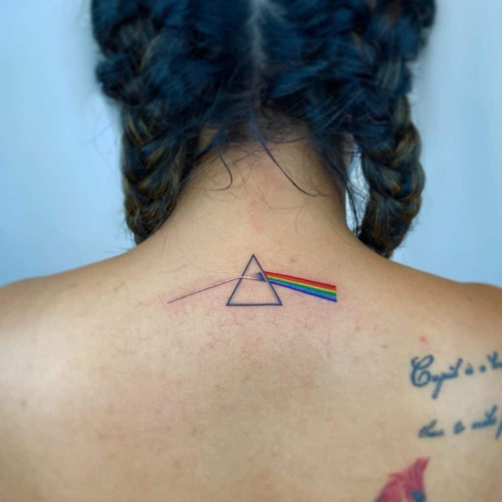 Diseños de tatuajes de arco iris de Pink Floyd 
