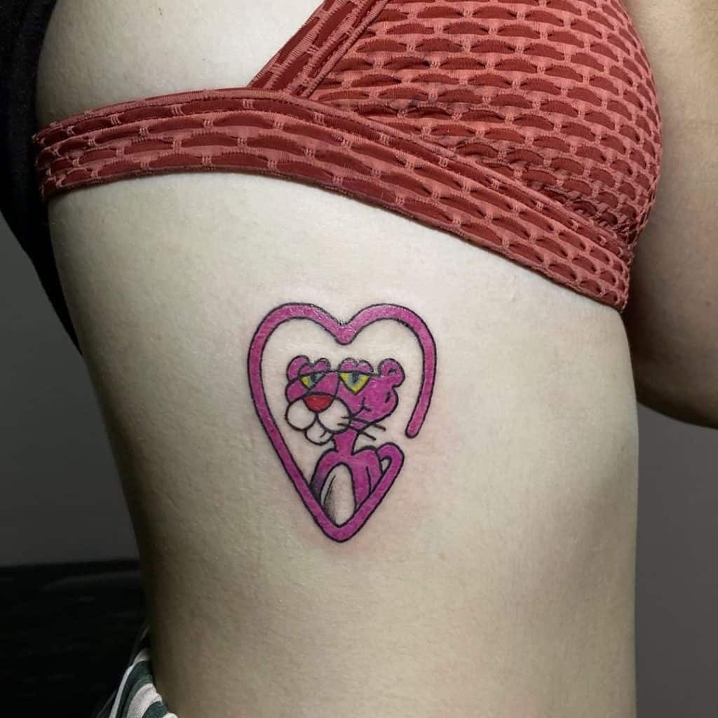 Tatuaje de la Pantera Rosa 4