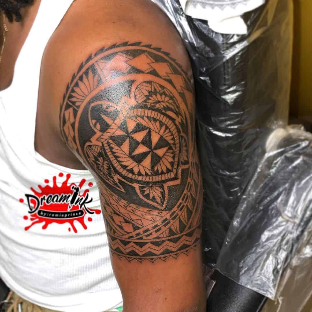 Diseños de tatuajes de tortugas tribales 2