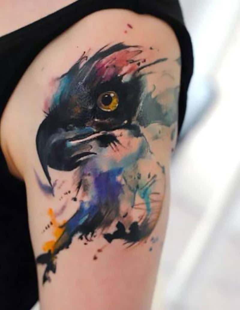 diseño de tatuaje de águila