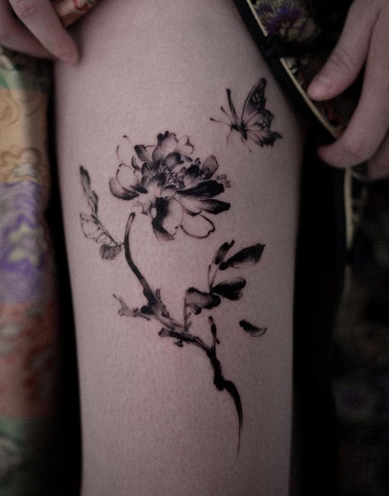 Tatuaje De Flor Mooho