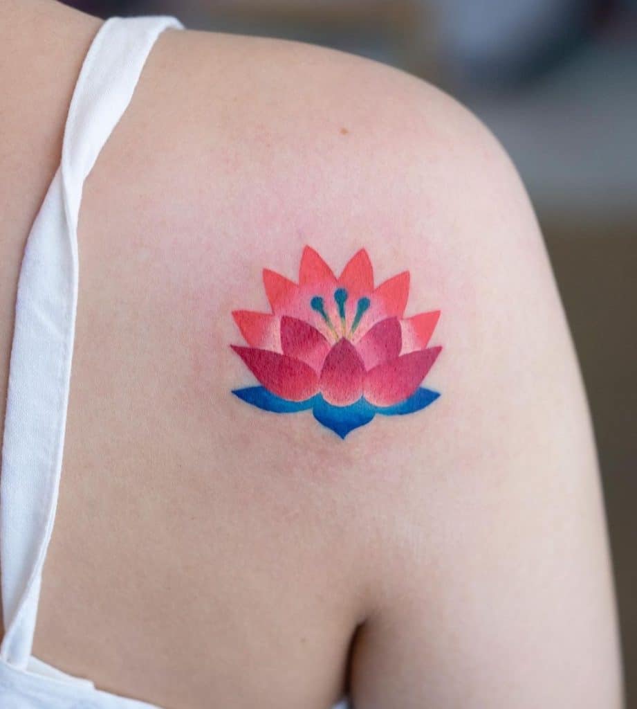 Tatuaje de la flor de Jenny
