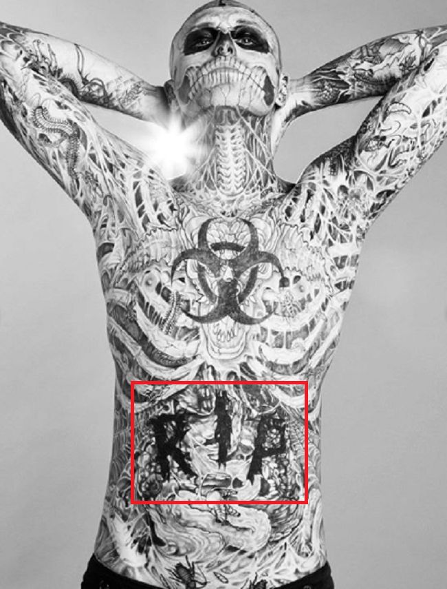 Rick Genest-RIP-Tatuaje