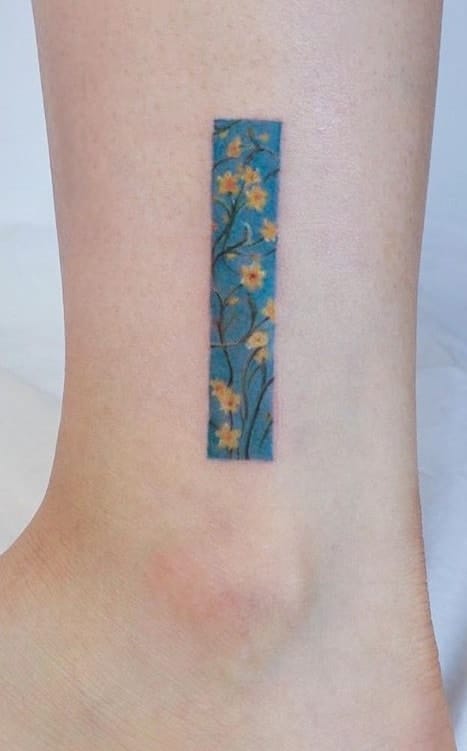 Tatuaje de narciso moderno