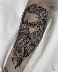 Tatuaje de zeus