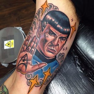 Spock a través de @sadee_glover #sadeeglover #character #portrait #spock