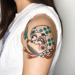 Tatuaje de Hyottoko