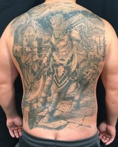 Tatuaje de centauro