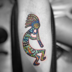 Tatuaje de Kokopelli