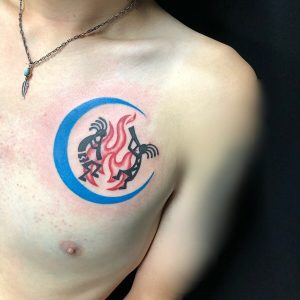 Tatuaje de Kokopelli