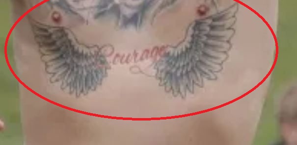 Jason angel alas tatuaje