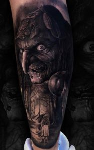 Tatuaje de terror
