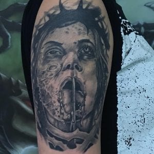 Tatuaje de Evil Dead