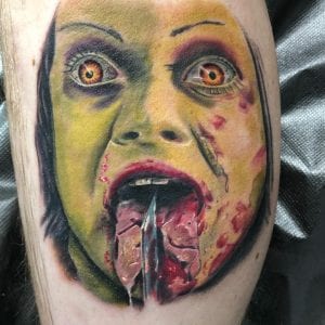 Tatuaje de Evil Dead