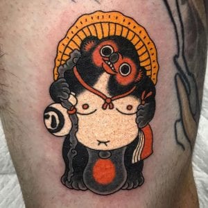 Tatuaje Tanuki