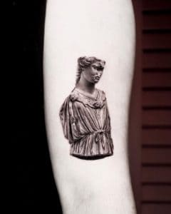 Tatuaje de atenea