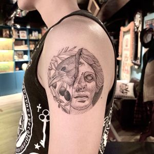 Tatuaje de atenea