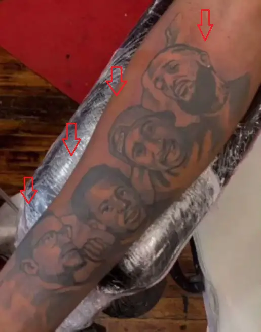 Polo G reveals massive tattoo in honor of Juice Wrld  X1023