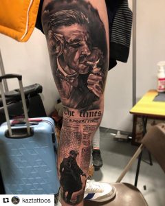 Peaky Blinders tatuaje