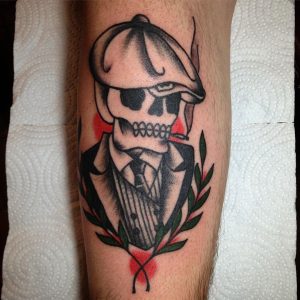 Peaky Blinders tatuaje