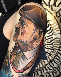 Peaky Blinders tatuaje