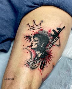 Peaky Blinders tatuaje